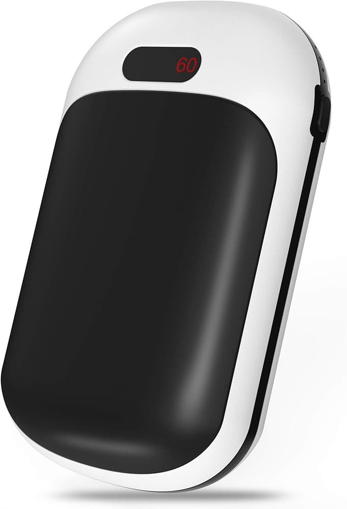 Portable Hand Warmers, 10000mAh Rechargeable Electric Hand Warmer and Power Bank, Pocket Size, Do... | Amazon (US)