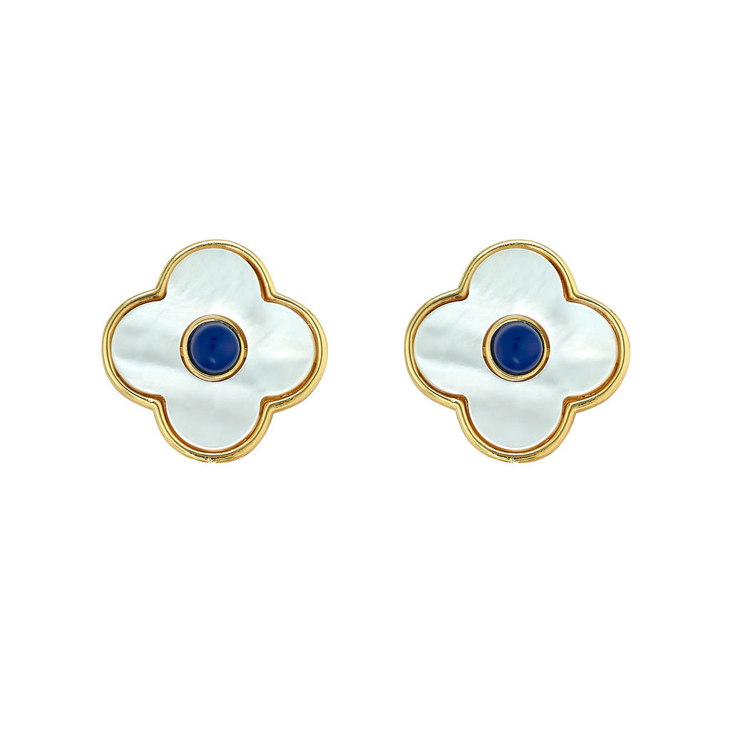 Angelina Stud Lapis | ASHA by ADM