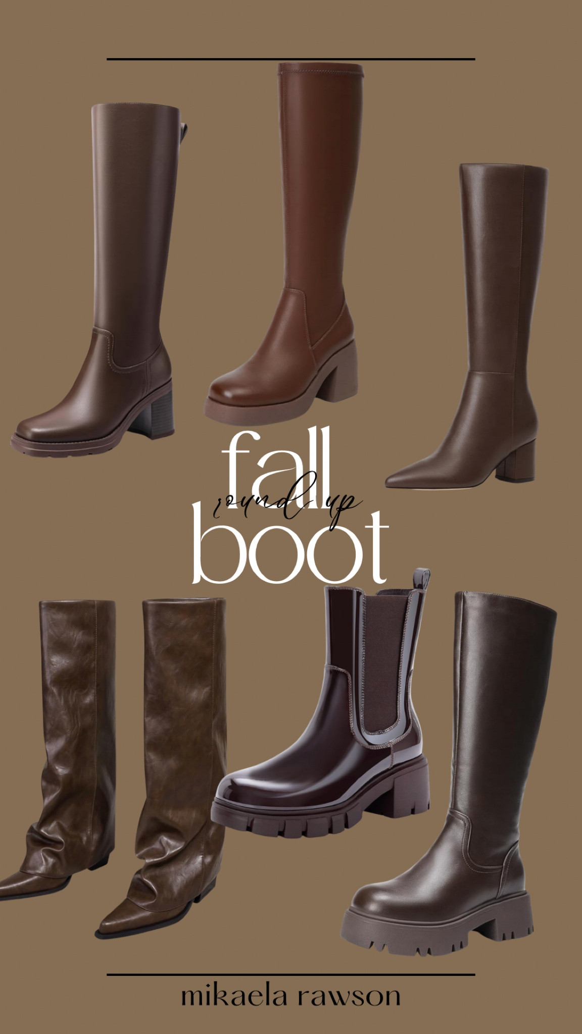 FALL BOOT ROUND UP 🤎🍂

#LTKBeauty #LTKStyleTip #LTKFindsUnder50