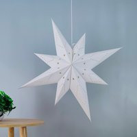 Nordic Star Paper Lantern, 29 Inch Hanging Lampshade, Christmas Decor | Etsy (US)