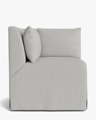 Scaletta Banquette - Modular Corner Perennials/Nickel Perennials | McGee & Co. (US)