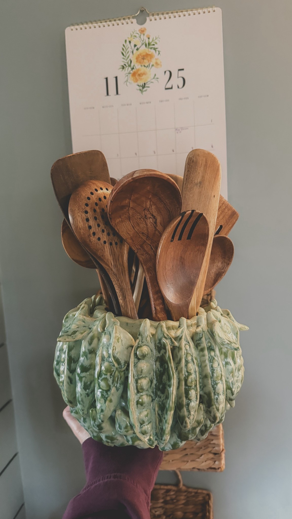 Wooden utensils 

BONUS this one has a ladle 🥄 

My pea vase was a homesense find but linked a similar style one 🫛

#LTKhome #LTKsale #LTKcanada