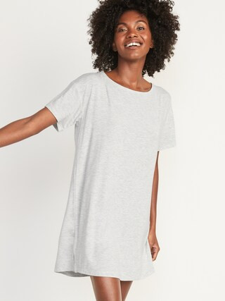 Sunday Sleep Short-Sleeve Nightgown for Women | Old Navy (US)