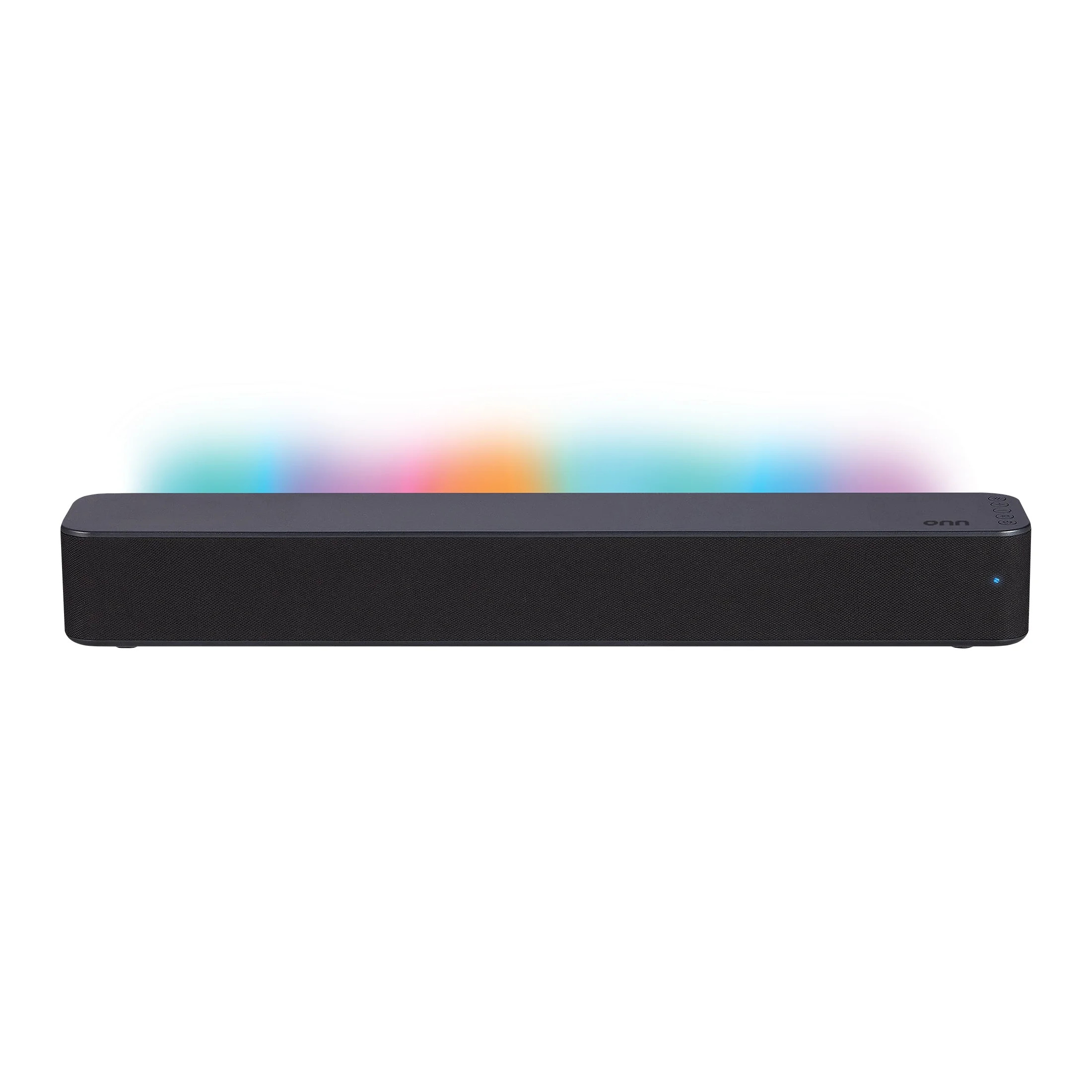 onn Bluetooth 2.0 Channel Soundbar with Multi-Color LED Lighting, 20", Black | Walmart (US)
