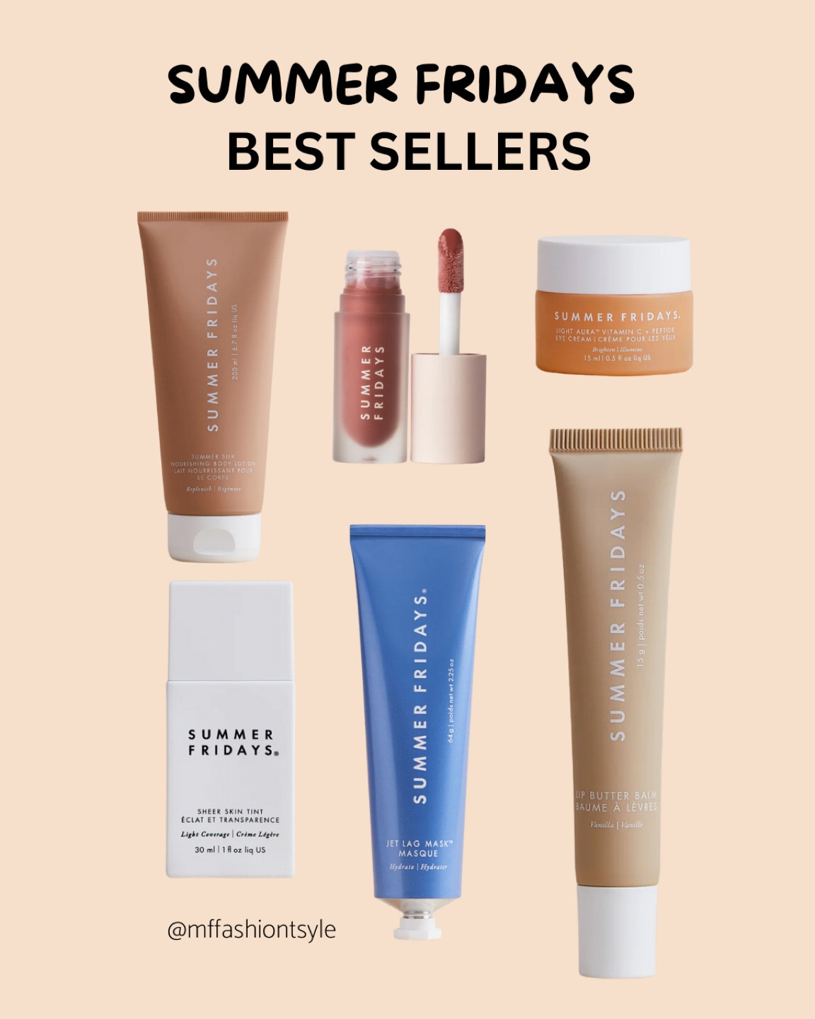 Summer Fridays Best Sellers 

#LTKbeauty #LTKsummer