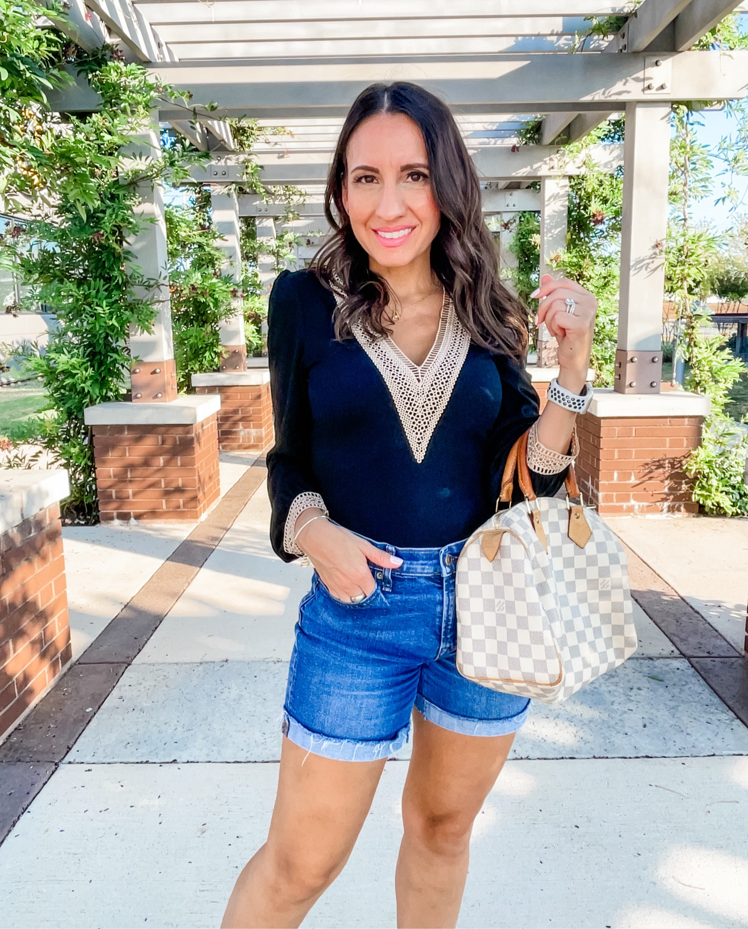 Verdusa Women's Casual Ribbed Tiered Layered Top - Cap Sleeve Fitted Blouse For Office Or Going Out