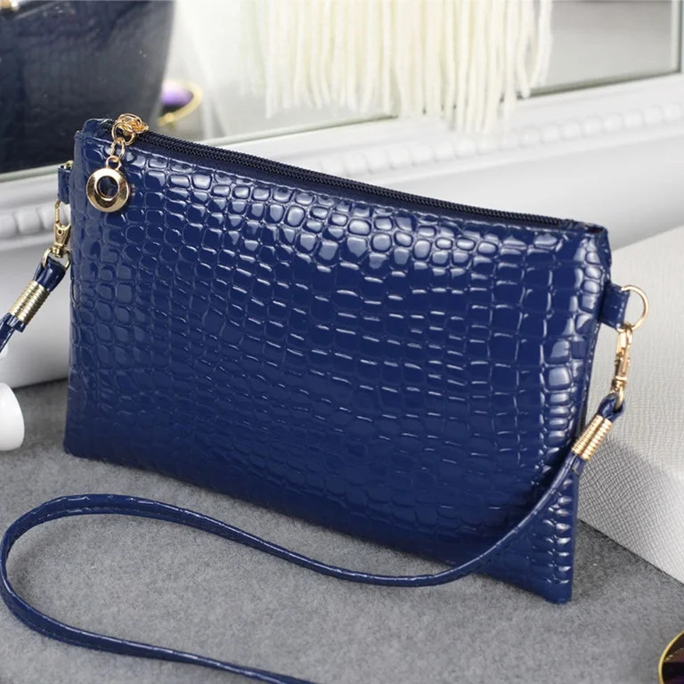 DECORNIJIA Small Shoulder Bag for Women Blue Pu 1Set | Walmart (US)