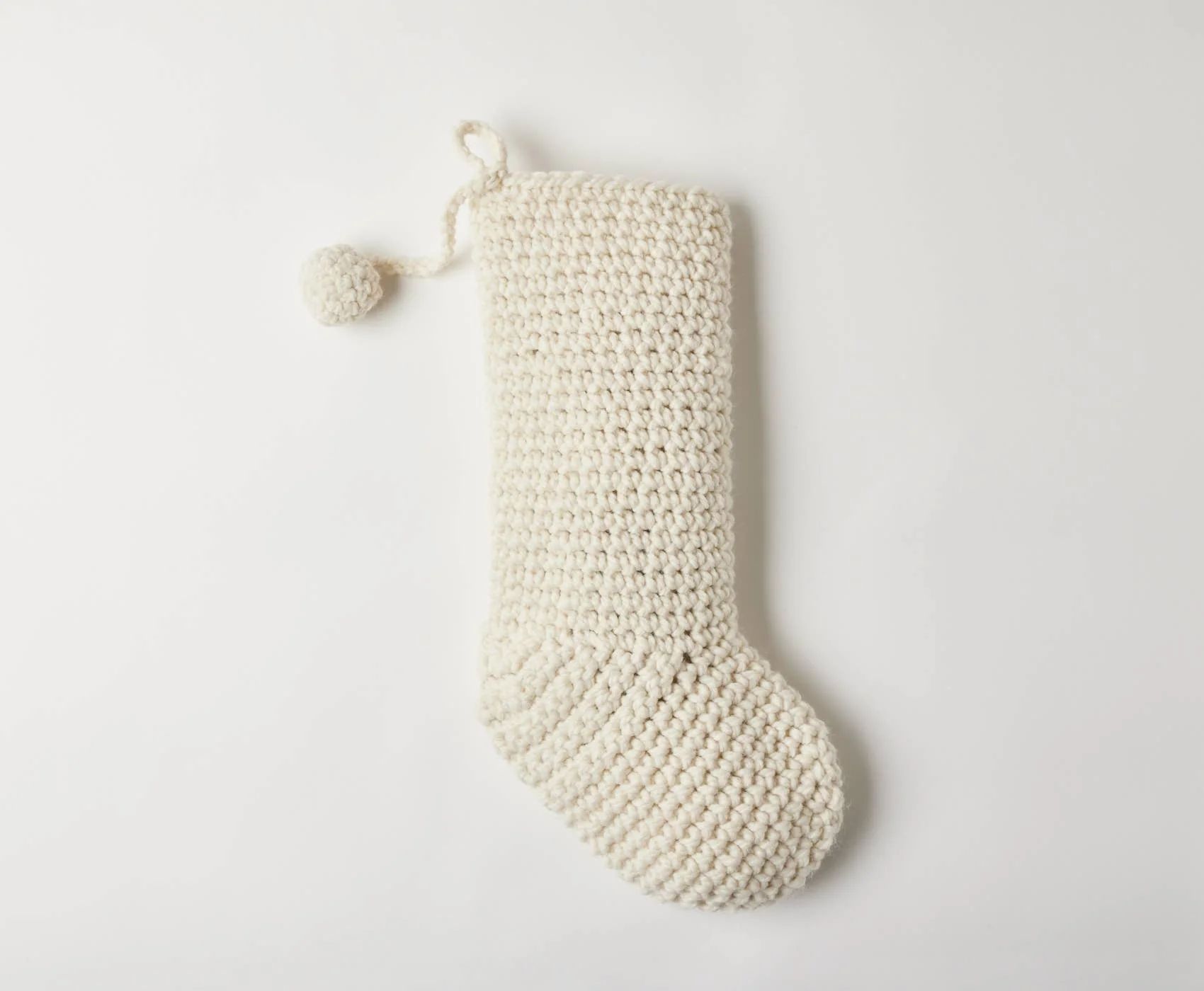 Hand Knitted Stocking- Extra Cozy! | Katel Home