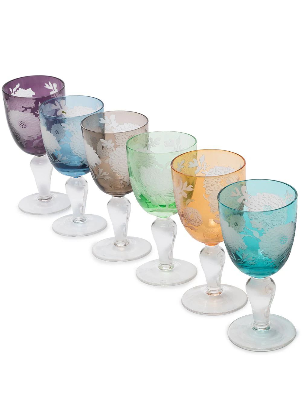 Peony wine glasses (set of 6) | Farfetch Global