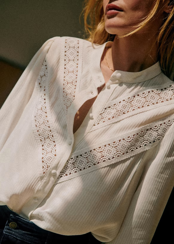 Jazz Shirt - Black - Sézane | Sezane Paris