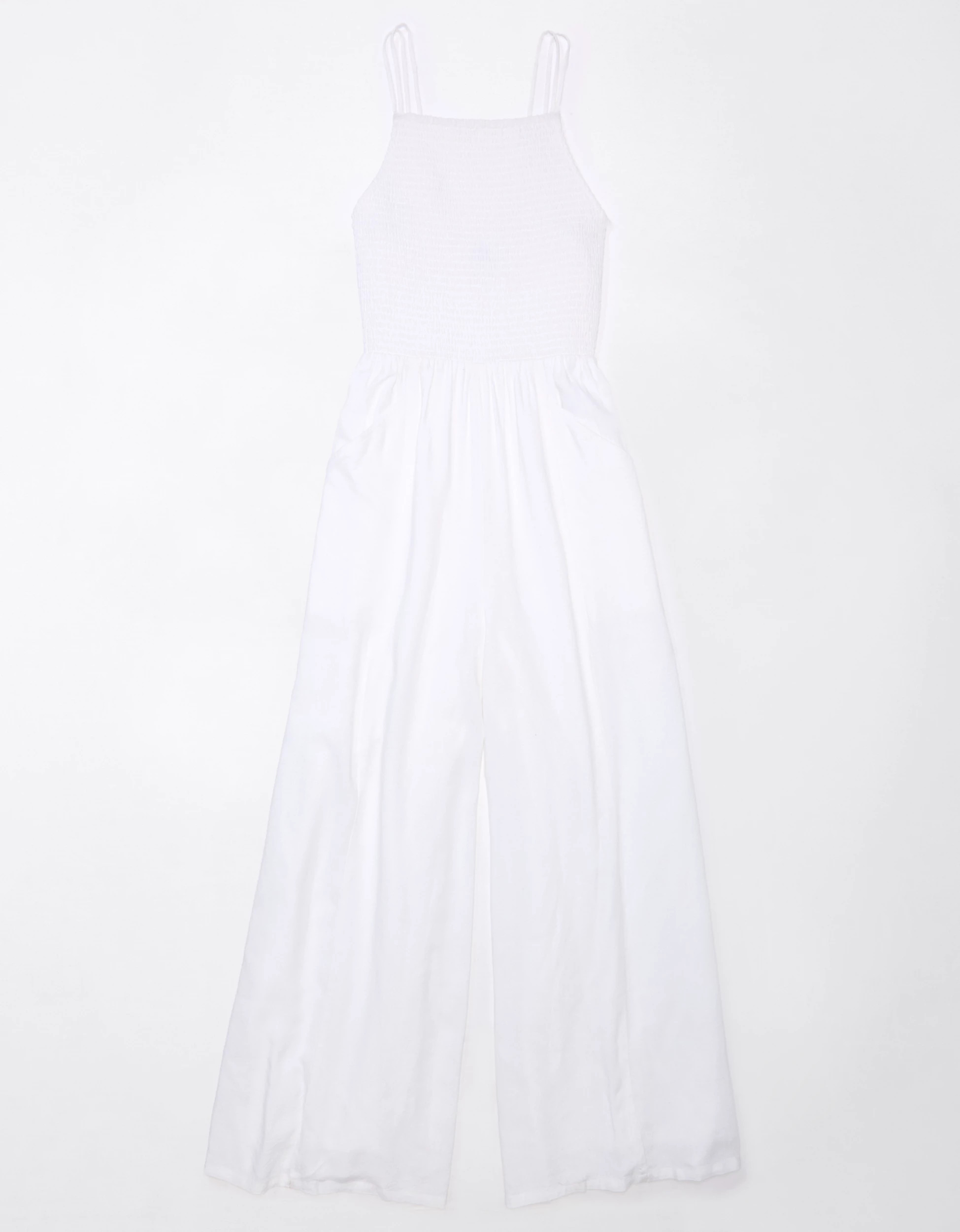 AE Smocked Wide-Leg Jumpsuit | American Eagle Outfitters (US & CA)
