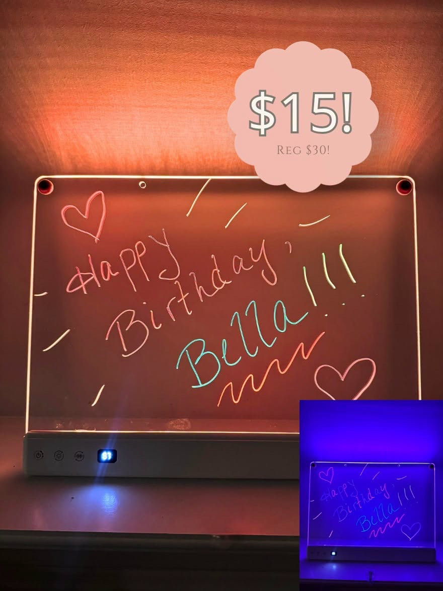 Kids led writing board on sale

Teacher writing essentials Colorful classroom markers Fine tip pens for teachers Dry erase board supplies Colorful grading pens Classroom stationery must haves Washable markers for kids Teacher desk organization supplies Bullet tip highlighter sets Back to school writing supplies

#LTKSeasonal #LTKSaleAlert