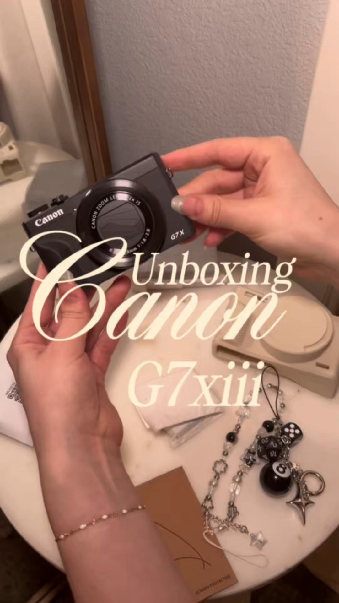 Canon G7X Mark III vlog camera for content creators.

Perfect compact camera for YouTube, TikTok, travel vlogging, and high quality lifestyle content. Flip screen, 4K video, and small enough to throw in your bag.

If you’re building your creator setup, this is the best beginner-friendly upgrade. Linked here. Shop now! 

#LTKdayinmylife #LTKSeasonal #LTKvlog