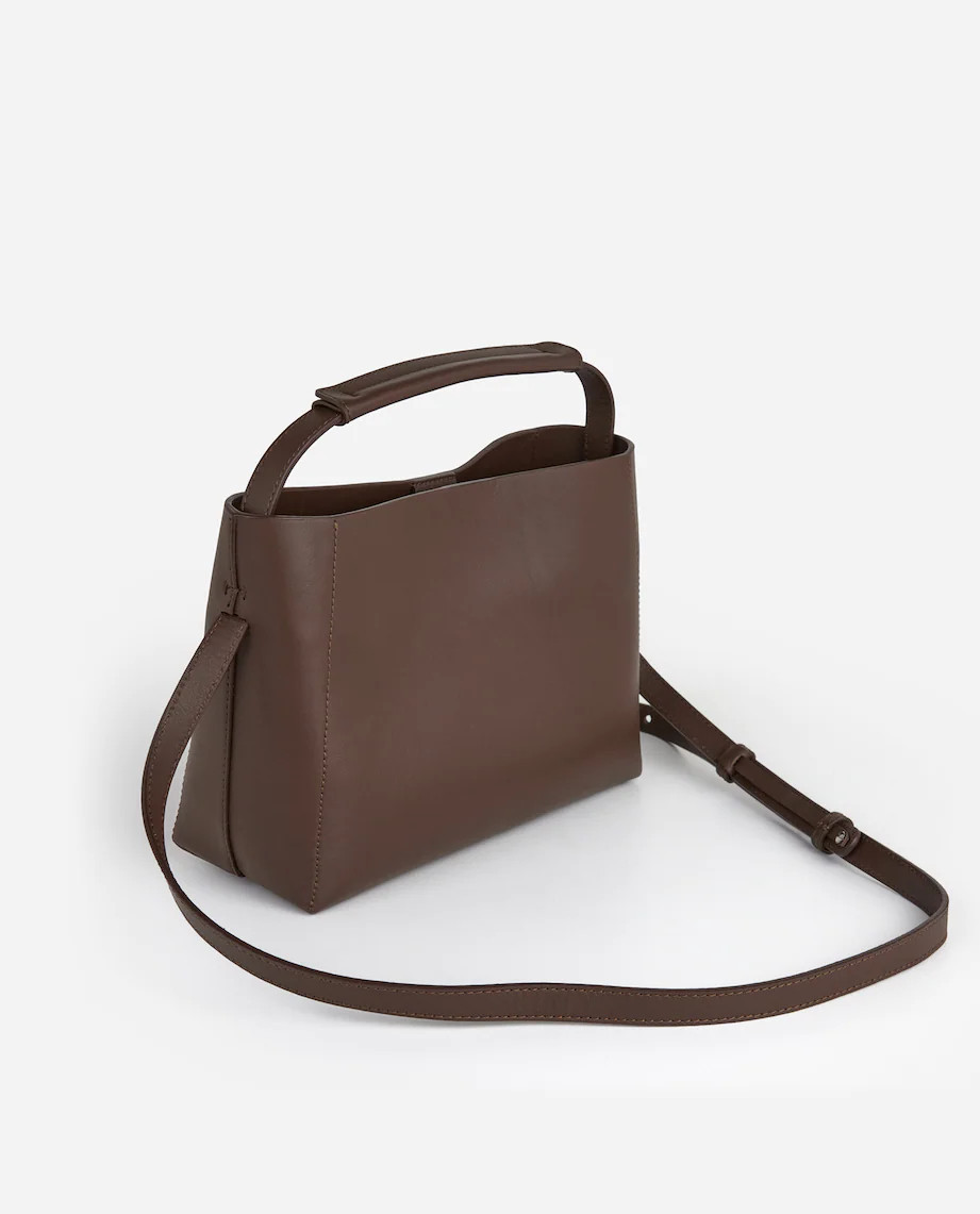 Hedda Midi Handbag Leather | Flattered