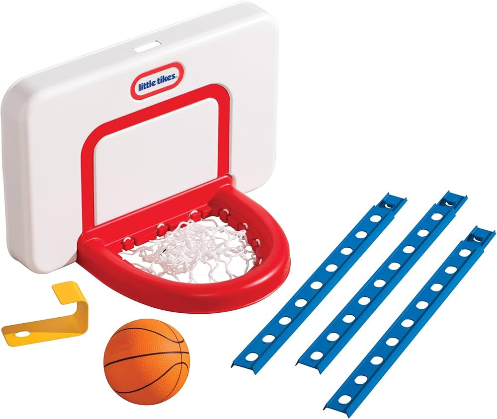 Little Tikes Attach 'n Play Basketball Set, Original , White | Amazon (US)