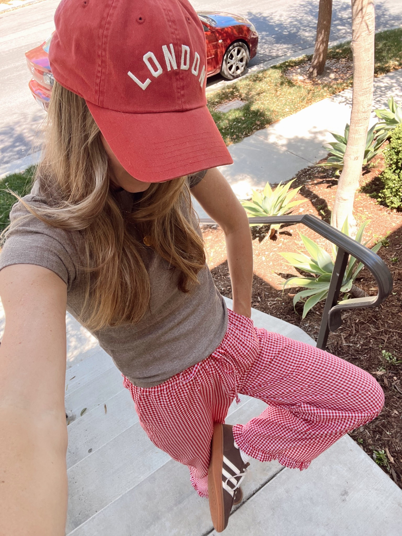 Brown + Red