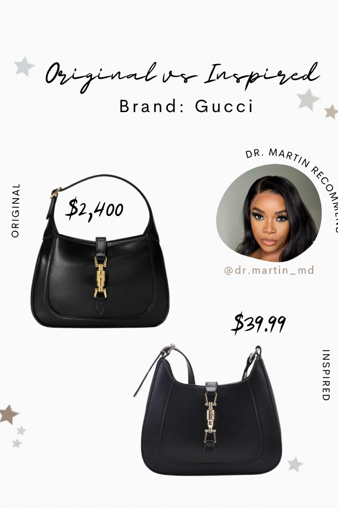 Y’all #Amazon  has blessed us with yet another alternative! 🥰😍 This time to the #Gucci Jackie  bag I definitely have my eye on this for my #Springbag  
 Shop my Amazon store front. 
  #AmazonFinds  #affordablelifestyle  #AffordableFashion  #ThisOrThat  #styleinspo  #stylesetter

#LTKstyletip #LTKfindsunder100

#LTKStyleTip #LTKItBag #LTKFindsUnder100