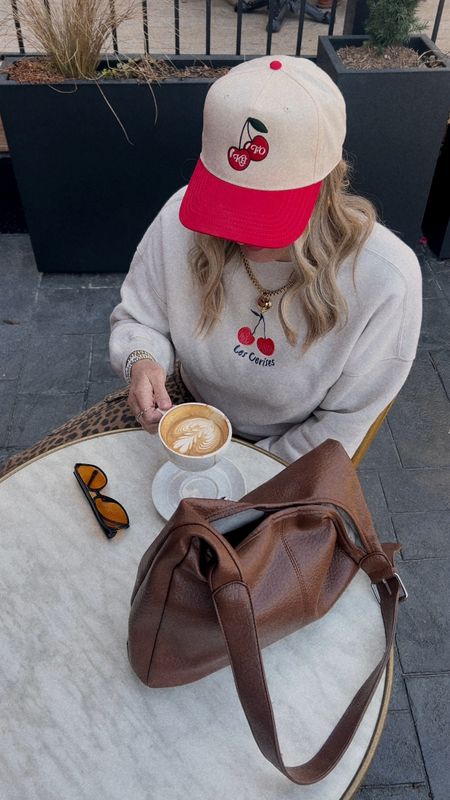 Coffee shop look
How to wear leopard cargos 

#LTKfindsunder100 #LTKSeasonal #LTKmidsize