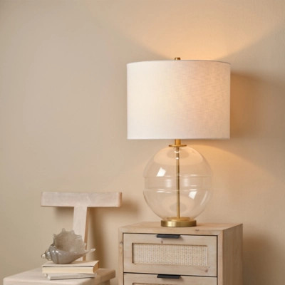 Relaxed Elegance Riley Table Lamp, Antique Brass | Ashley Homestore