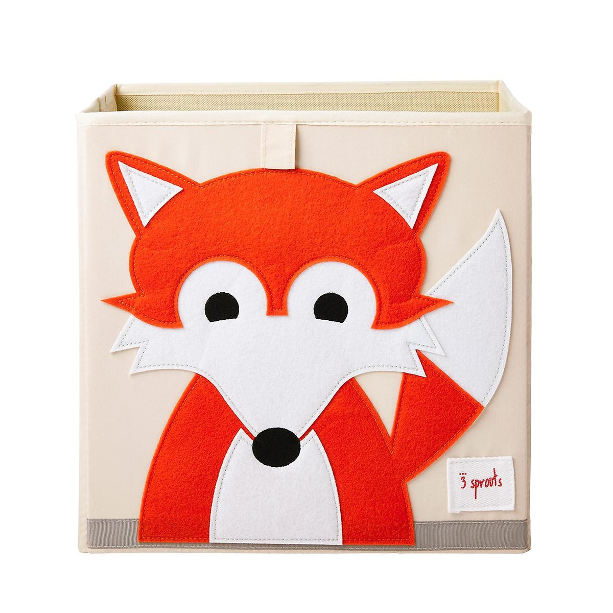 3 Sprouts Fox Toy Storage Cube | The Container Store