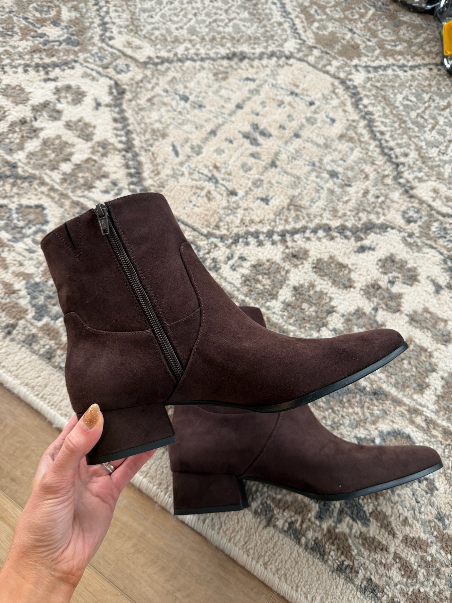 🤎 Fall Boot Find 🤎
These chocolate brown ankle boots are the perfect mix of chic + comfy! The block heel gives just the right amount of height, while the sleek design makes them easy to style with jeans, dresses, or skirts. A true fall and winter staple you’ll reach for on repeat 🍂✨

#LTKSeasonal #LTKFindsUnder50 #LTKShoeCrush