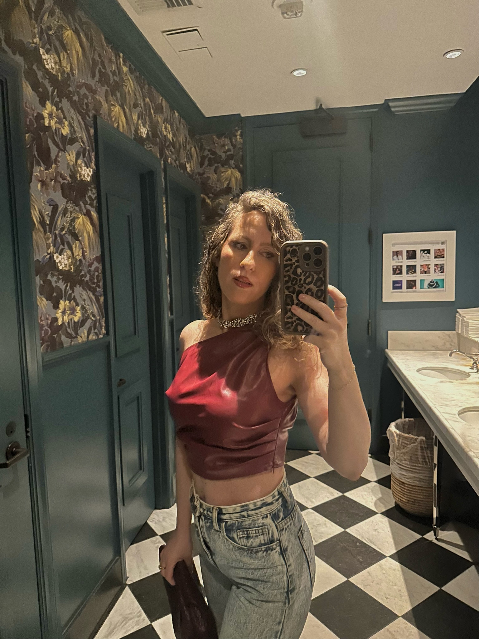 such a cute going out too and insanely affordable. i love leather and faux leather, it just feels dressier than other materials. The necklace is also so fun and linked on highlights. ❤️ DM me with any questions, happy to help  #pltstyle #burgandy

#LTKFindsUnder100 #LTKStyleTip #LTKFindsUnder50