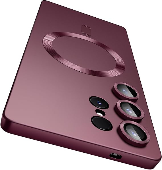 Magnetic for Samsung Galaxy S25 Ultra Case for Women Men Girls [Compatible with MagSafe] [Camera ... | Amazon (US)
