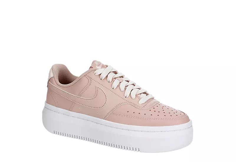 Nike Womens Court Vision Alta Sneaker - Pink | Rack Room Shoes