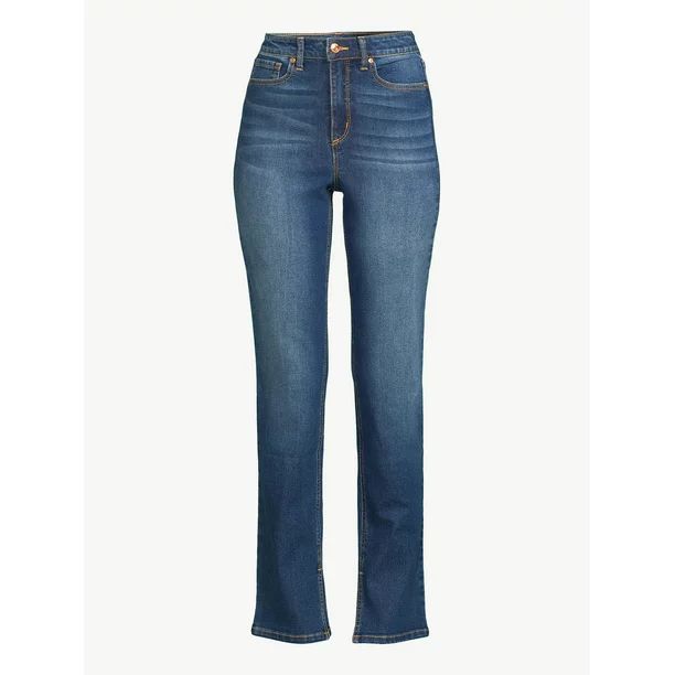 Sofia Jeans by Sofia Vergara Women's Super High Rise Classic Slim 90s Strait Jean - Walmart.com | Walmart (US)