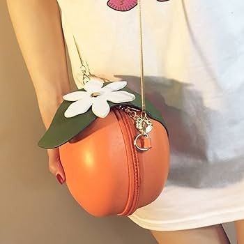 Fruit Pineapple Shaped Women Pu Leather Clutch Purse Cross Body Bag | Amazon (US)