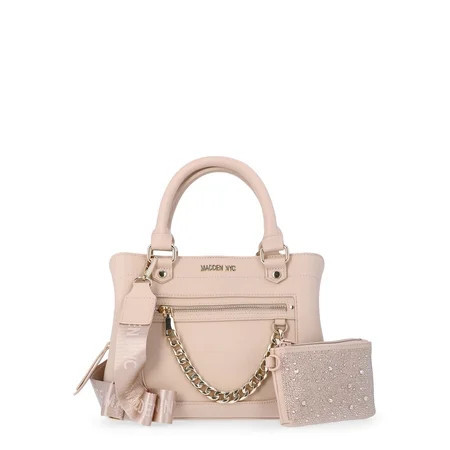 Madden NYC Women's Core Tote, Khaki | Walmart (US)