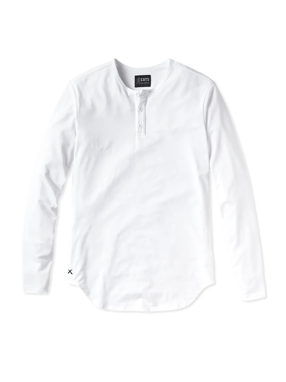 AO Long Sleeve Henley Elongated | Cuts Clothing