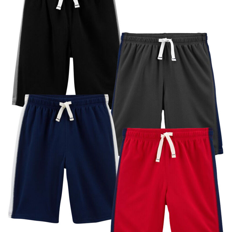 4-Pack Active Mesh Shorts | Carter's