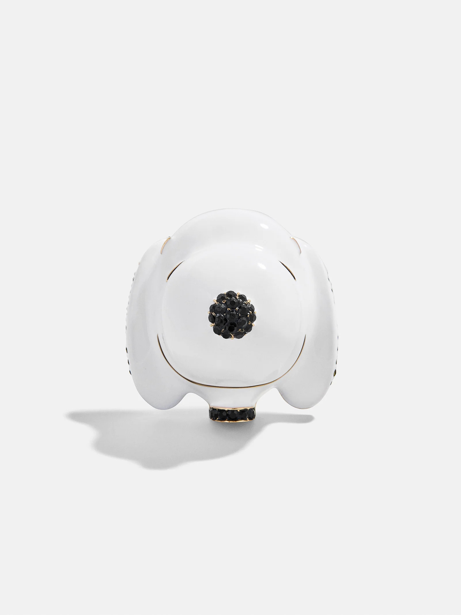 Peanuts Snoopy 3D Pin - Black/White | BaubleBar