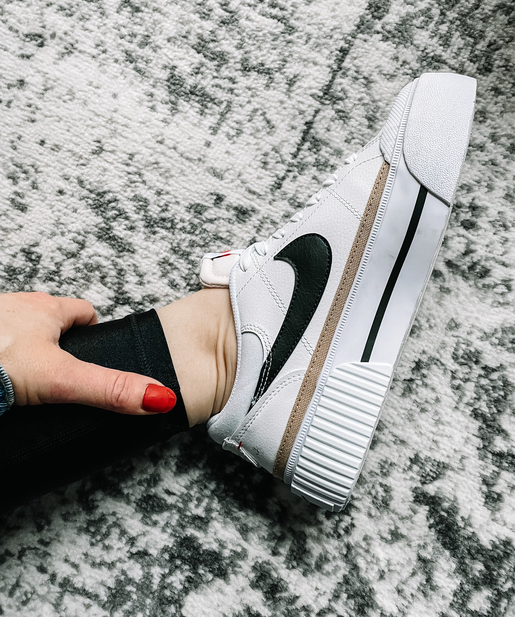 My fave Nike platform shoes are back in stock! 
Curious how to get the no tie look? Check out my shoe hack on IG @nichenn_oh
#womensshoes #nike #platformshoes

#LTKshoecrush #LTKstyletip #LTKunder100