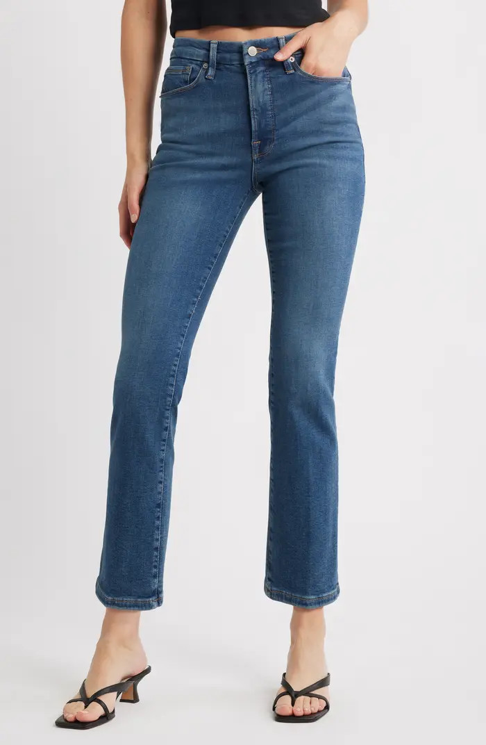 Good American Good Legs Straight Leg Jeans | Nordstrom | Nordstrom