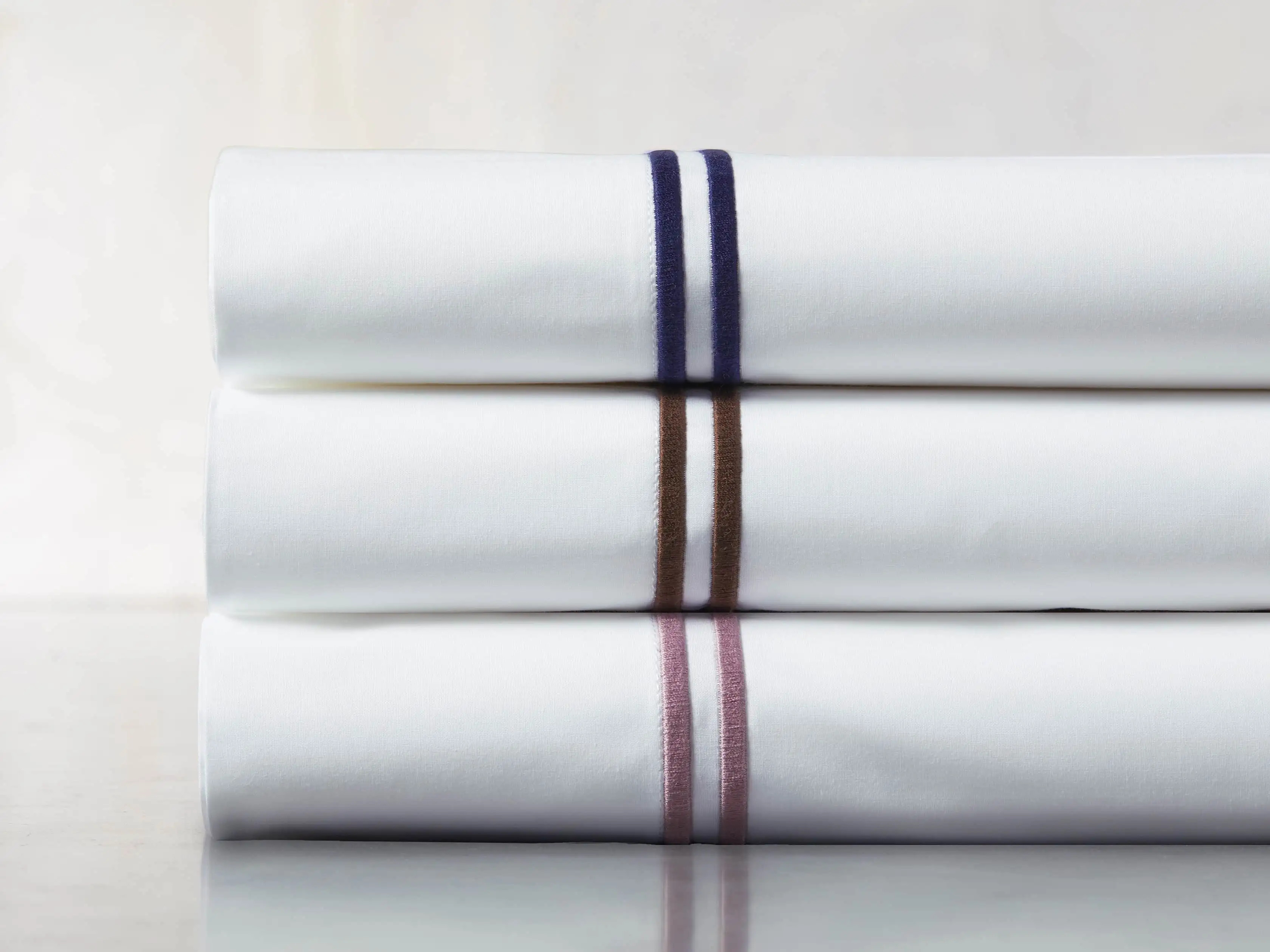 Italian Hotel Double Stitch Duvet Cover | Arhaus