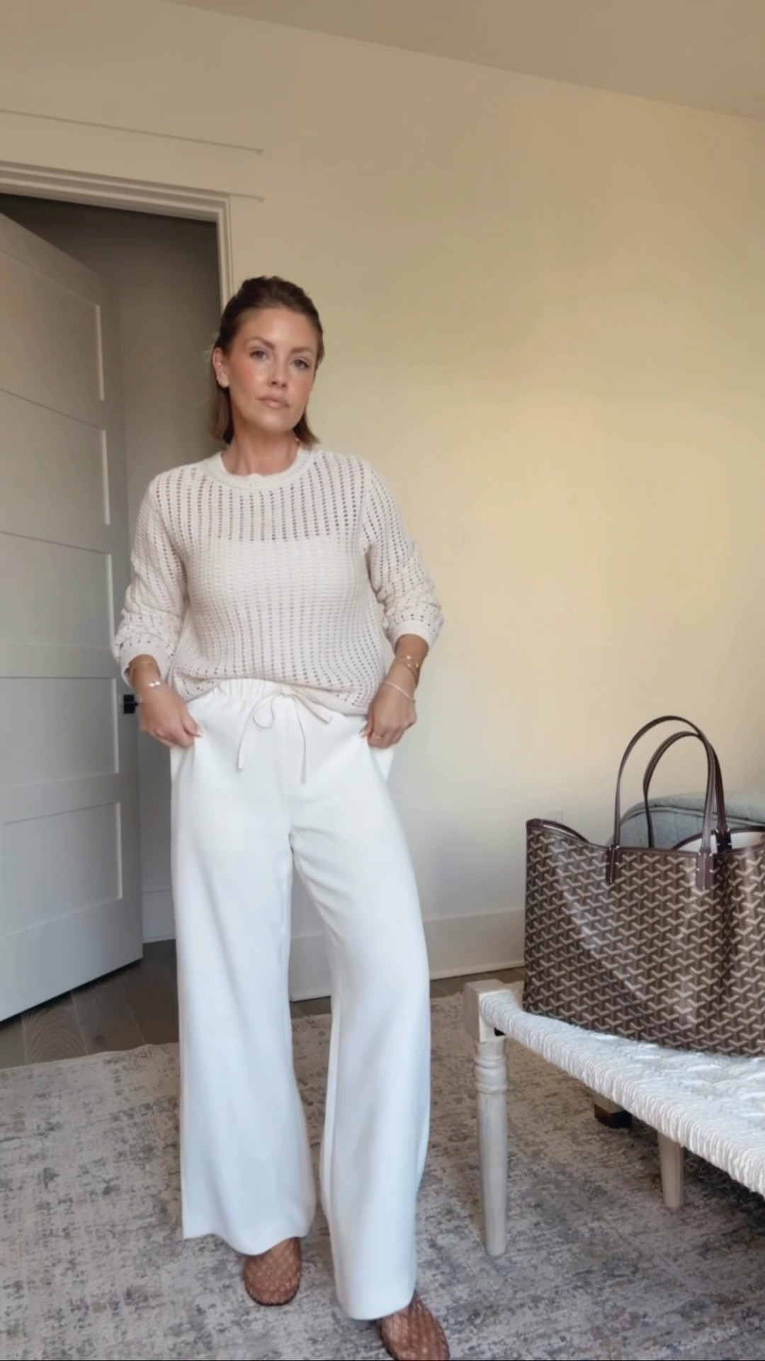 Small Target sweater / XS bra free tank / XS Short pants / flats run true to size

#LTKootd #LTKTravel #LTKPetite