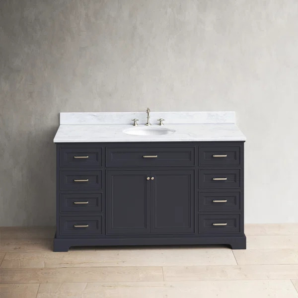 Ronnie 60'' Single Bathroom Vanity with Top | Wayfair North America