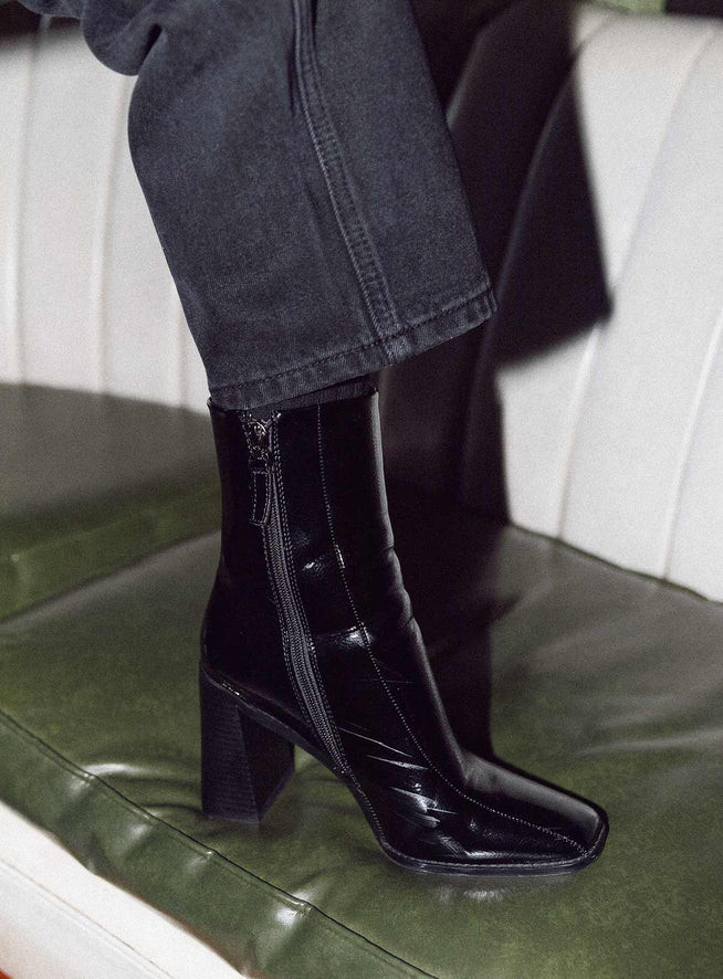 The Kia Boots Black | Princess Polly US