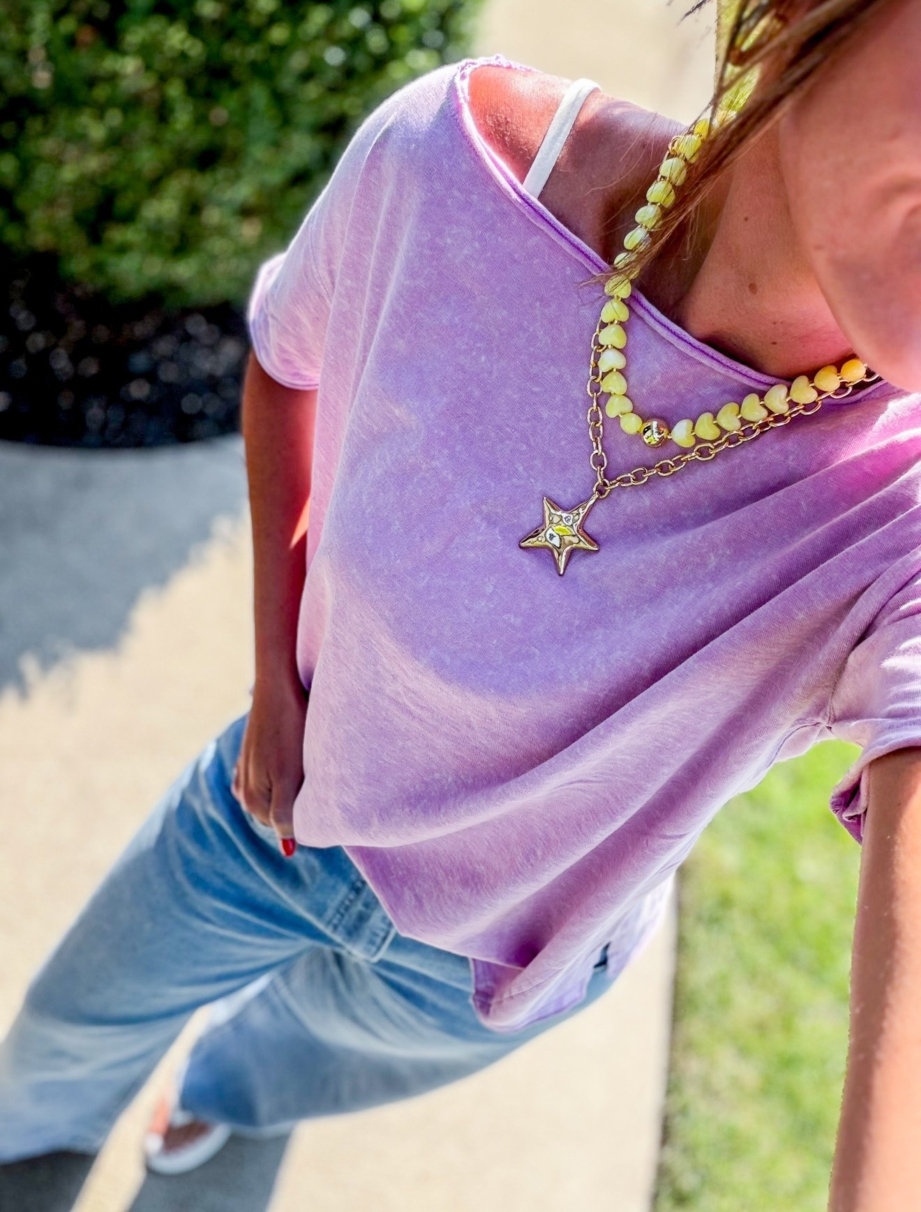 New off shoulder Aerie tees. So soft, vintage worn in feel. Run big, wearing XS. 
@Aerie

#LTKOver40 #LTKSeasonal #LTKootd