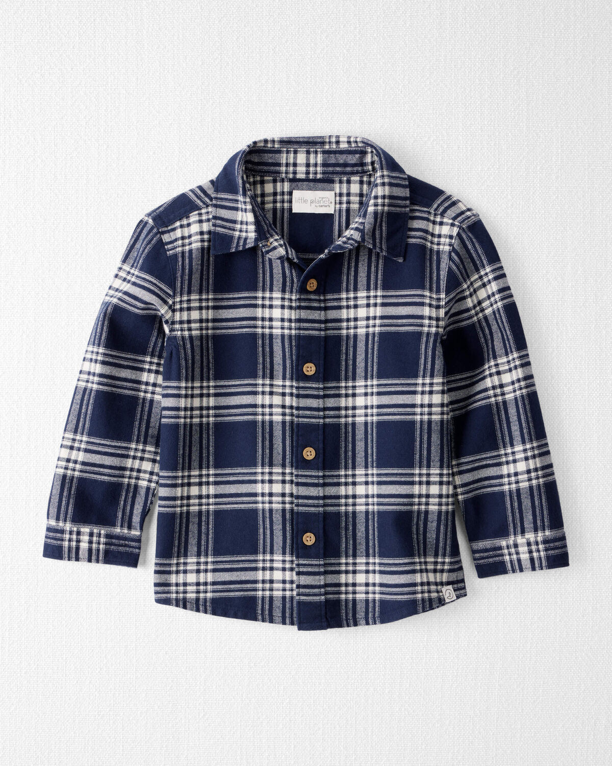 Toddler Organic Cotton Button-Front Flannel ShirtWrite a review | Carter's Inc