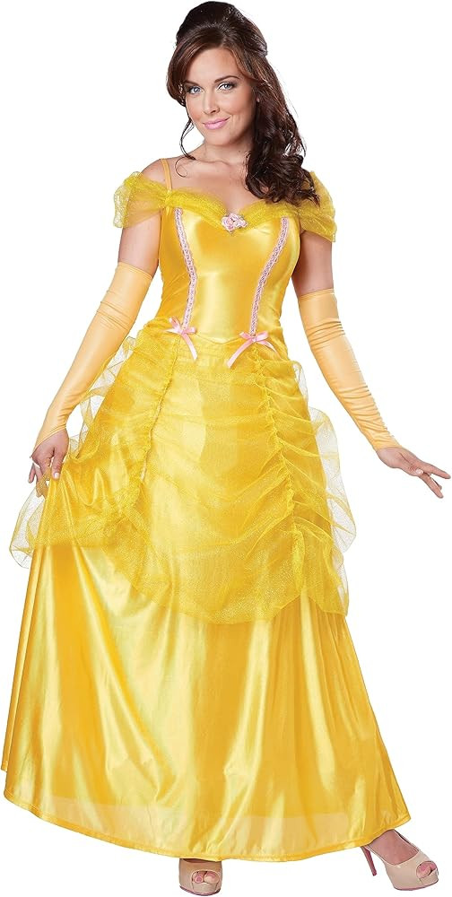 California Costumes Women's Classic Beauty Fairytale Princess Long Dress Gown | Amazon (US)