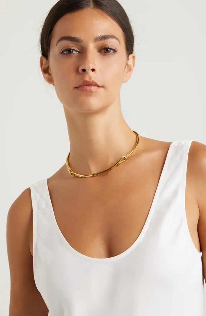 Satin Scoop Neck Tank | Nordstrom