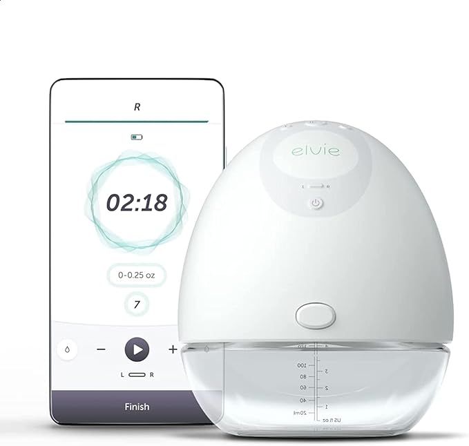 Elvie Breast Pump - Single, Wearable Breast Pump with App - The Smallest, Quietest Electric Breas... | Amazon (US)