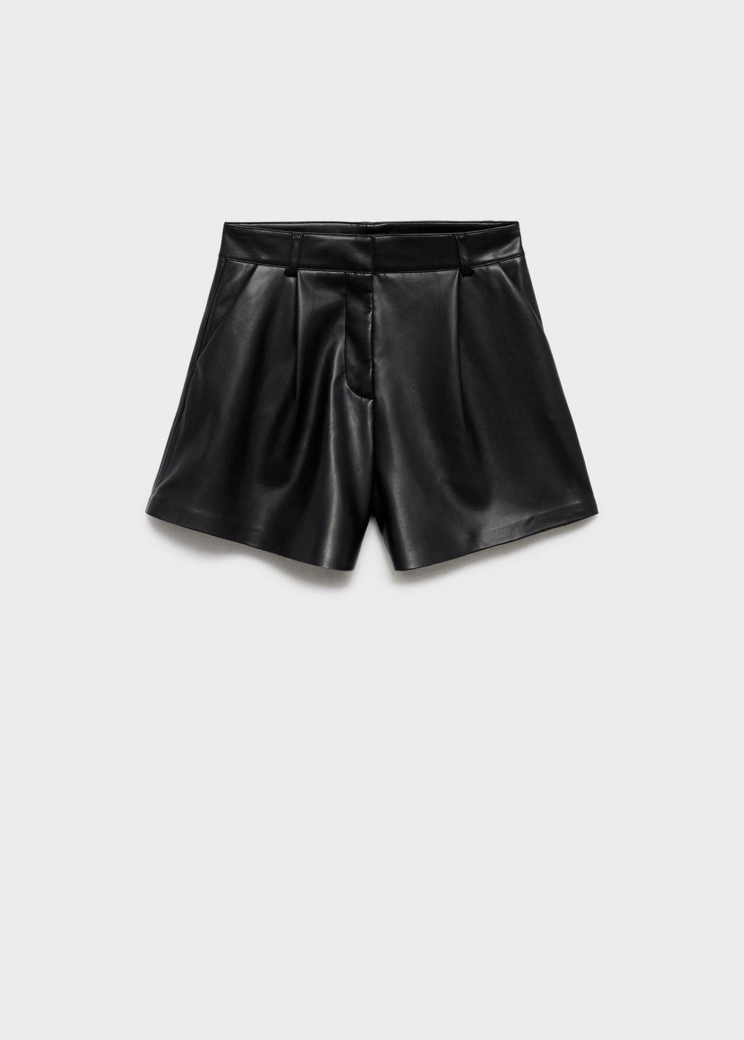 Skin-effect pleated shorts | Mango (US/MX/AU)