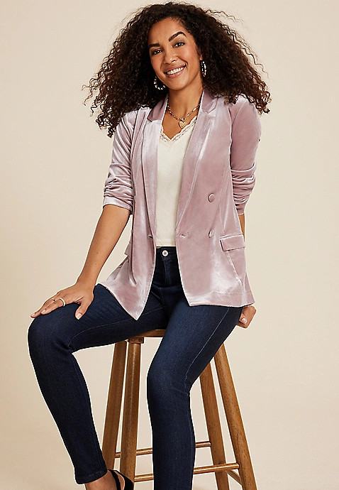 Velvet Blazer | Maurices