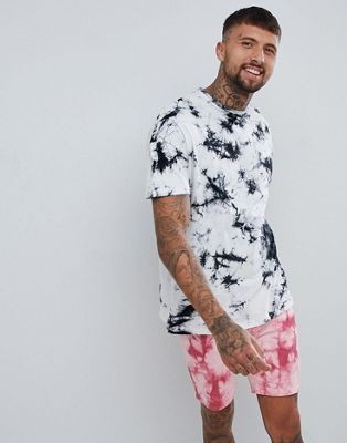 Roadies of 66 – Oversize-T-Shirt in Batik-Optik | ASOS DE