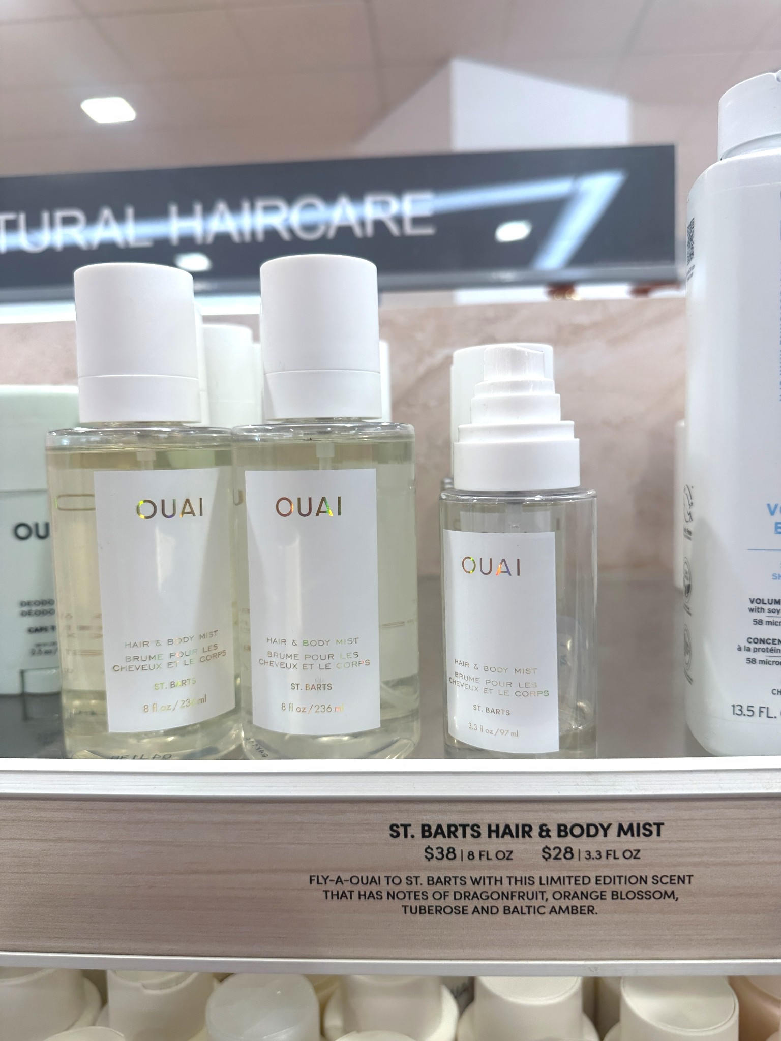 Vacation, bottled ✨
The OUAI St. Barts Hair & Body Mist smells like sun, sea, and tropical dreams.
I grabbed mine from Ulta, and it’s linked on my LTK so you can shop it too 🌺

#LTKGiftGuide #LTKBeauty #LTKCyberWeek