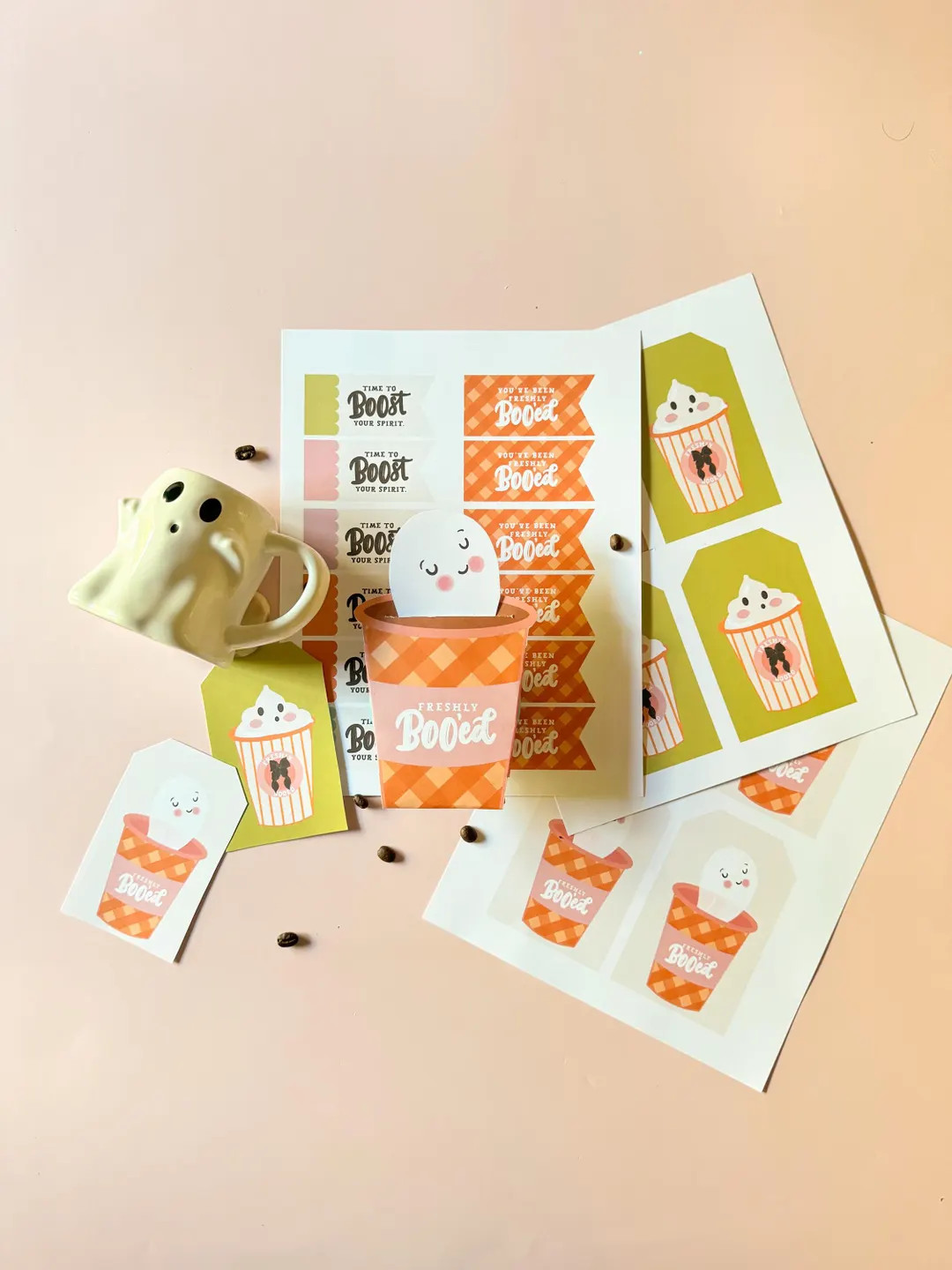 Halloween Coffee Gift Card Printable, Teacher Gift, Staff Gift, Coworker Gift, Halloween Printabl... | Etsy (US)